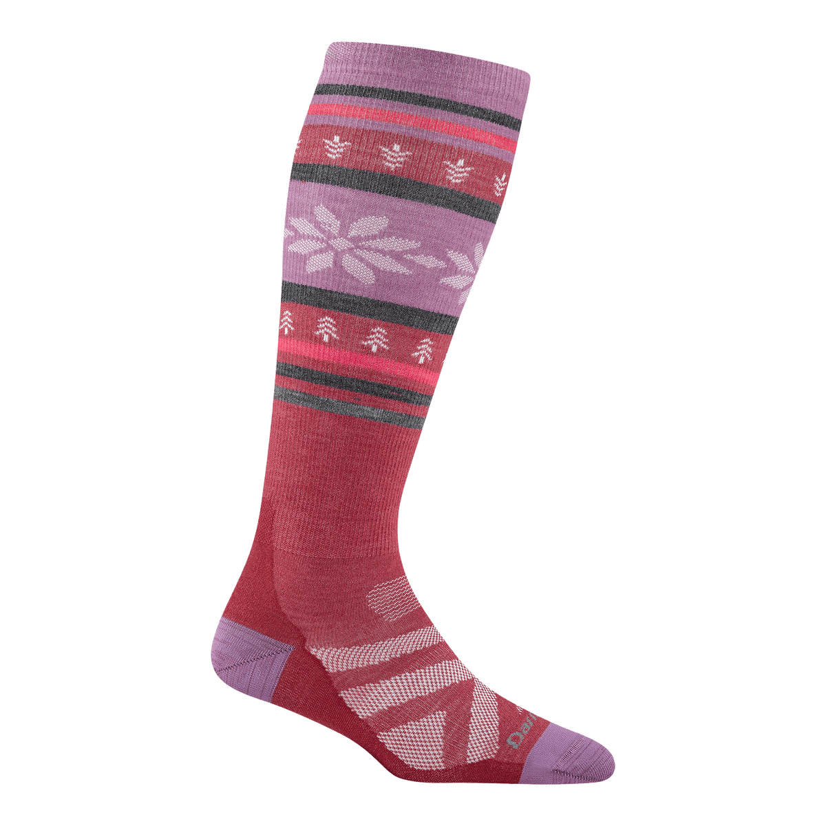 Darn Tough 8021 Alpine OTC - Cranberry