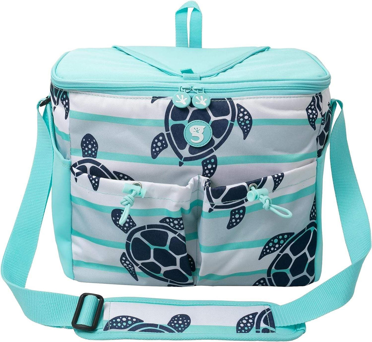 Gecko Large Cooler – Holds 15 Bottles or 24 Cans, Premium Insulation for Outdoor Adventures