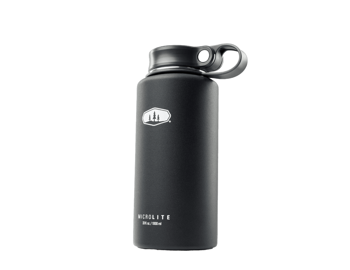 GSI Outdoors Microlite Water Bottle Vacuum Insulated Stainless Steel 1000ml
