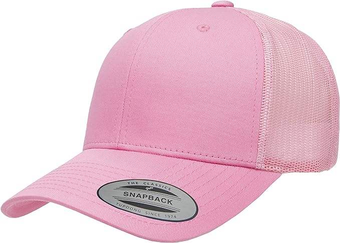 Yupoong Trucker Hat The Classics Hat 6606 Six-Panel Classic Trucker Cap - OSFM