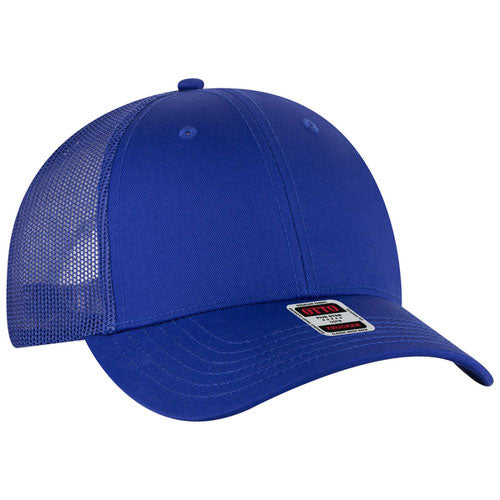 OTTO CAP 83-1239 - 6 Panel Low Profile Mesh Back Trucker Hat