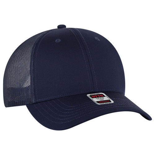 OTTO CAP 83-1239 - 6 Panel Low Profile Mesh Back Trucker Hat