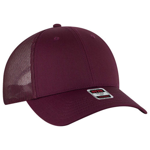 OTTO CAP 83-1239 - 6 Panel Low Profile Mesh Back Trucker Hat