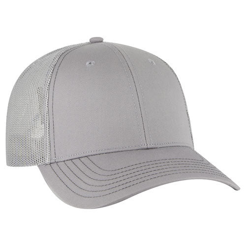 OTTO CAP 83-1239 - 6 Panel Low Profile Mesh Back Trucker Hat