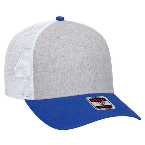 OTTO CAP 83-1239 - 6 Panel Low Profile Mesh Back Trucker Hat