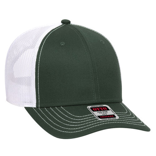 OTTO CAP 83-1239 - 6 Panel Low Profile Mesh Back Trucker Hat