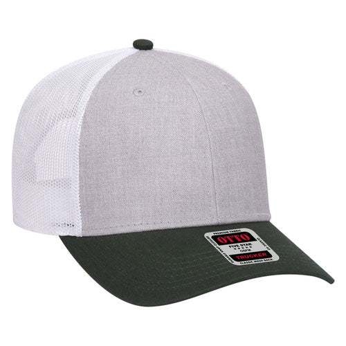 OTTO CAP 83-1239 - 6 Panel Low Profile Mesh Back Trucker Hat
