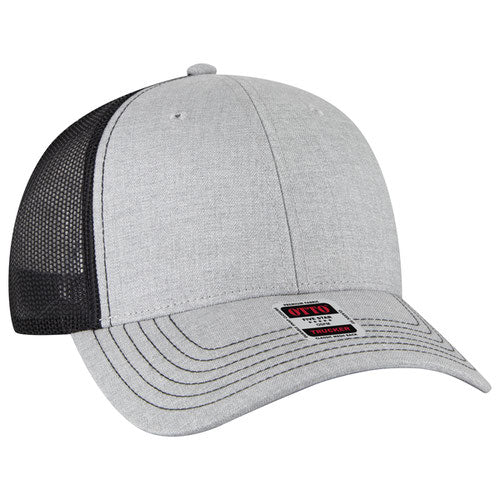 OTTO CAP 83-1239 - 6 Panel Low Profile Mesh Back Trucker Hat