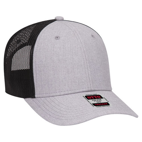 OTTO CAP 83-1239 - 6 Panel Low Profile Mesh Back Trucker Hat