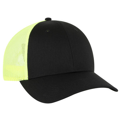 OTTO CAP® 83-473 - 6 Panel Low Profile Mesh Back Trucker Hat