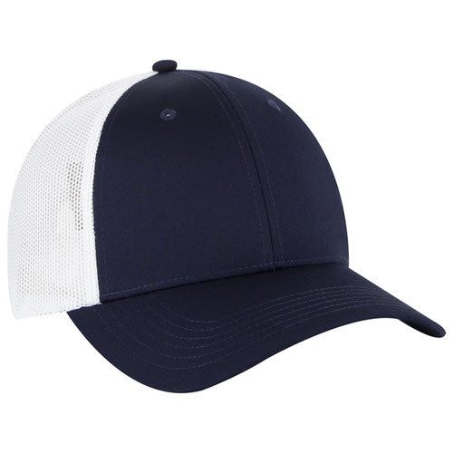 OTTO CAP® 83-473 - 6 Panel Low Profile Mesh Back Trucker Hat