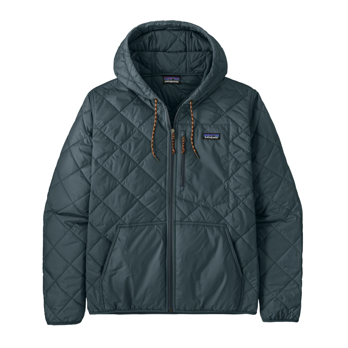 Patagonia Diamond Quilted Bomber Hoody - Men's - SUMMIT BLUE