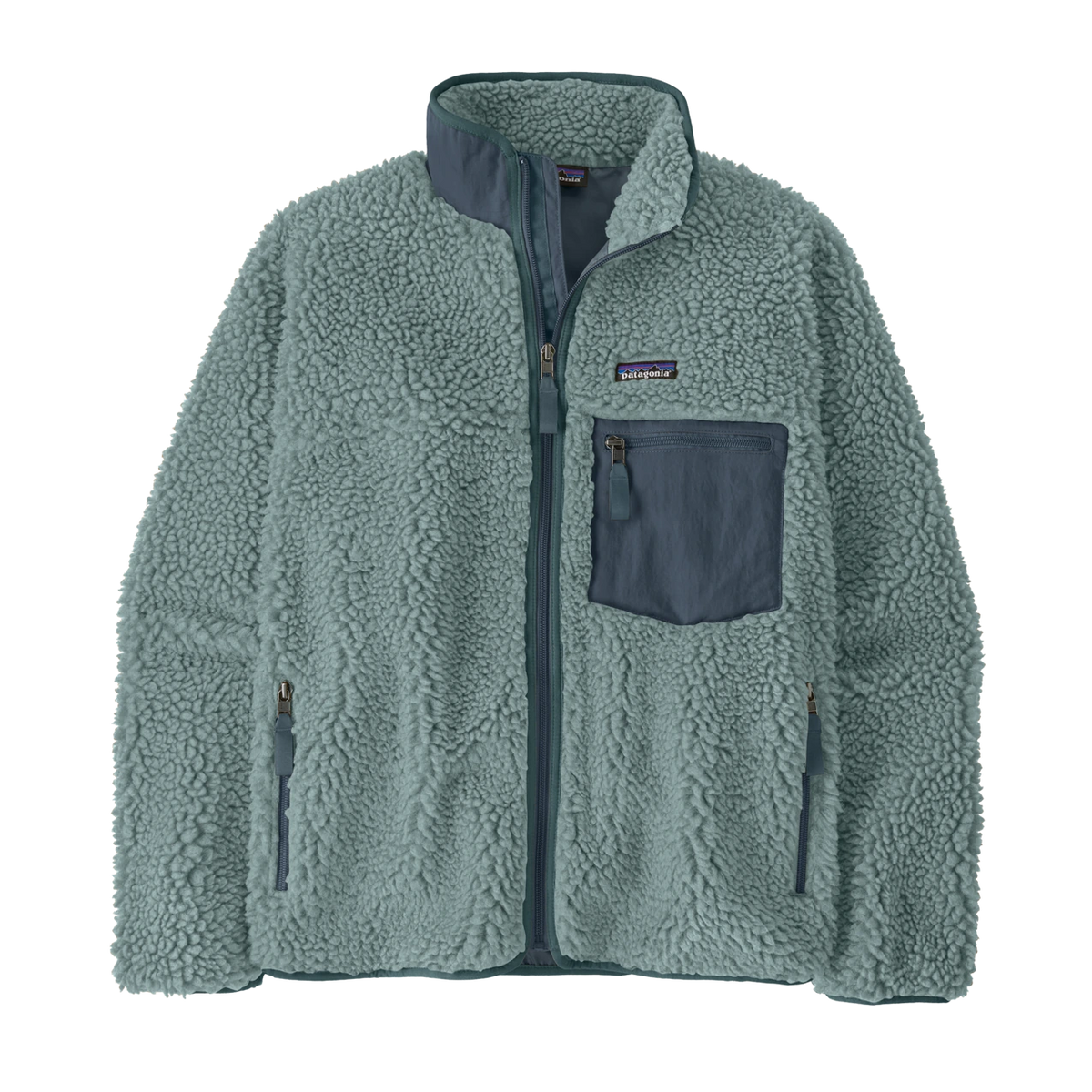 Patagonia Classic Retro-X Jacket - Women's - Windproof Recycled Fleece Jacket - BLUE SAGE
