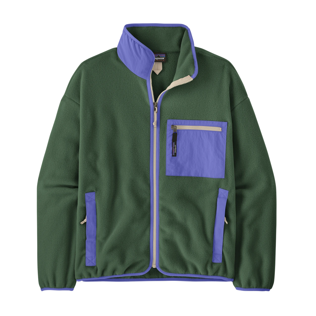 Patagonia Synch Jacket - Women's - Recycled Fleece Jacket - CANOPY GREEN