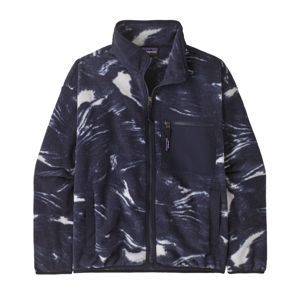 Patagonia Synch Jacket - Women's - Recycled Fleece Jacket - POLAR BREEZE: SUNKEN BLUE