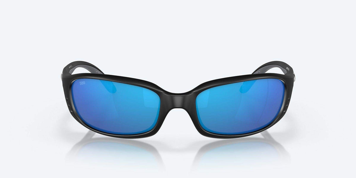 Costa Brine Matte Black Frame Blue Mirror 580G - Costa - Ridge & River