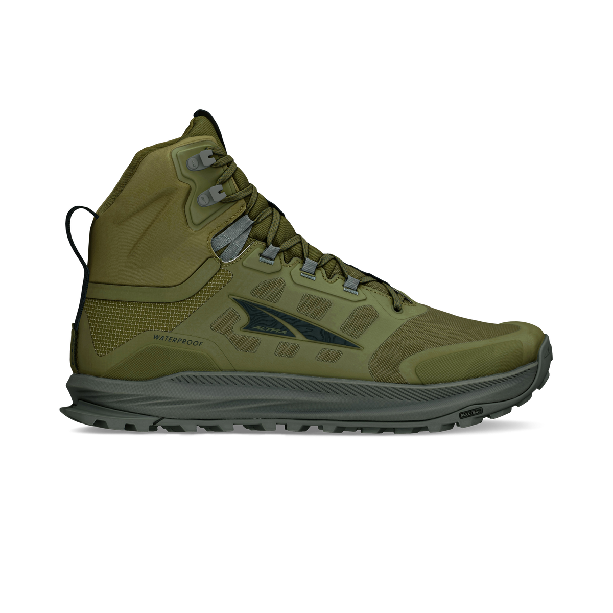 Altra Lone Peak 9 Waterproof Mid Men's Hiking Boot - GREEN
