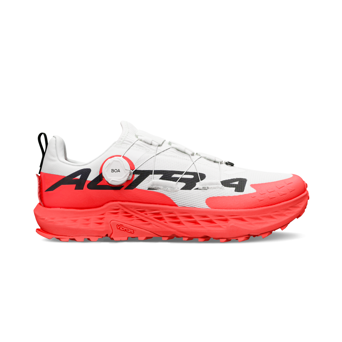Altra Timp 5 BOA Men's Trail Running Shoe - WHITE/RED