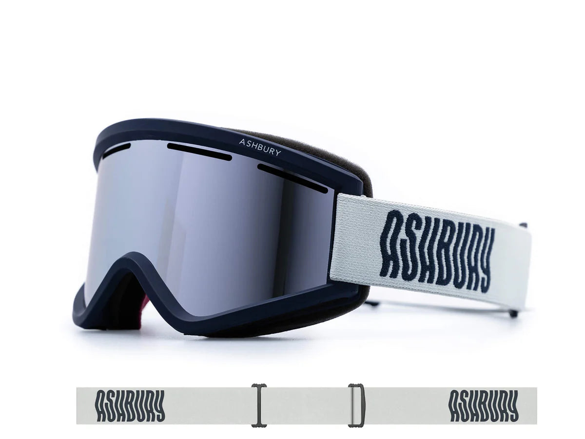 Ashbury Blackbird Snow Goggles – Snap Fit Lens System & UV Protection