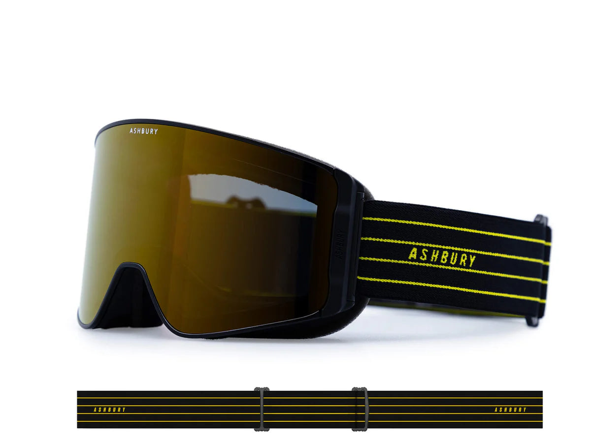 Ashbury Thunderbolt Snow Goggles – Magnetic Lens, Clip-Lock System & UV Protection