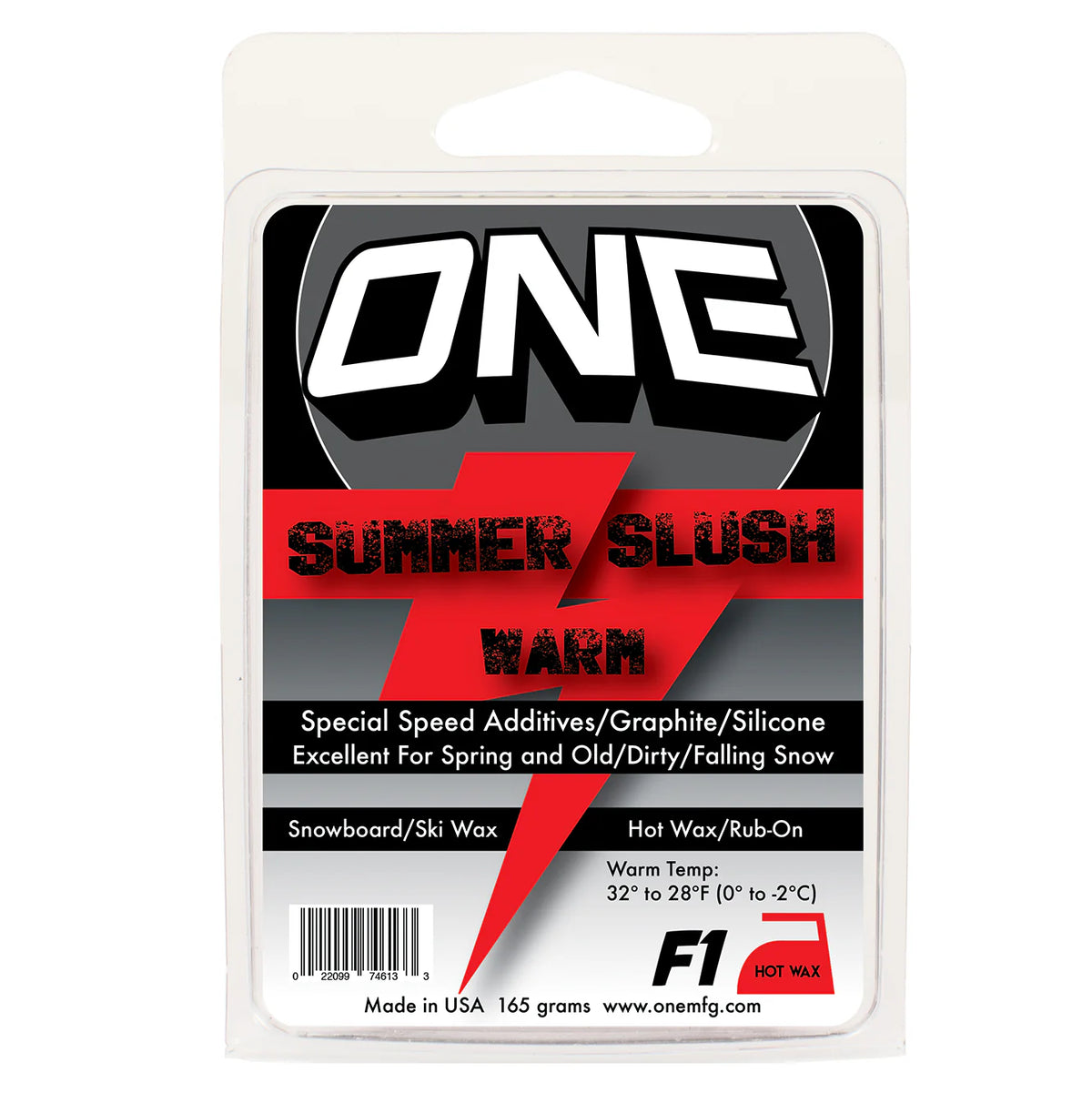 One Ball F-1 Summer Slush, Graphite/SI Additive - All Temp, 180g