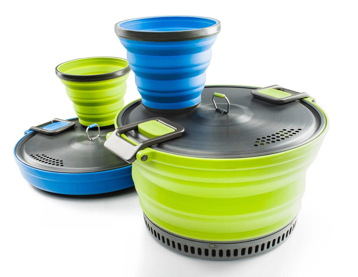 GSI Outdoors Escape HS 2L Pot – Collapsible, Lightweight, and Durable Pot for Outdoor Cooking & Camping