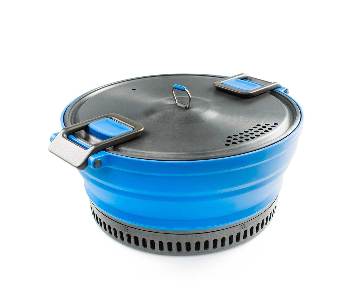 GSI Outdoors Escape HS 2L Pot – Collapsible, Lightweight, and Durable Pot for Outdoor Cooking & Camping