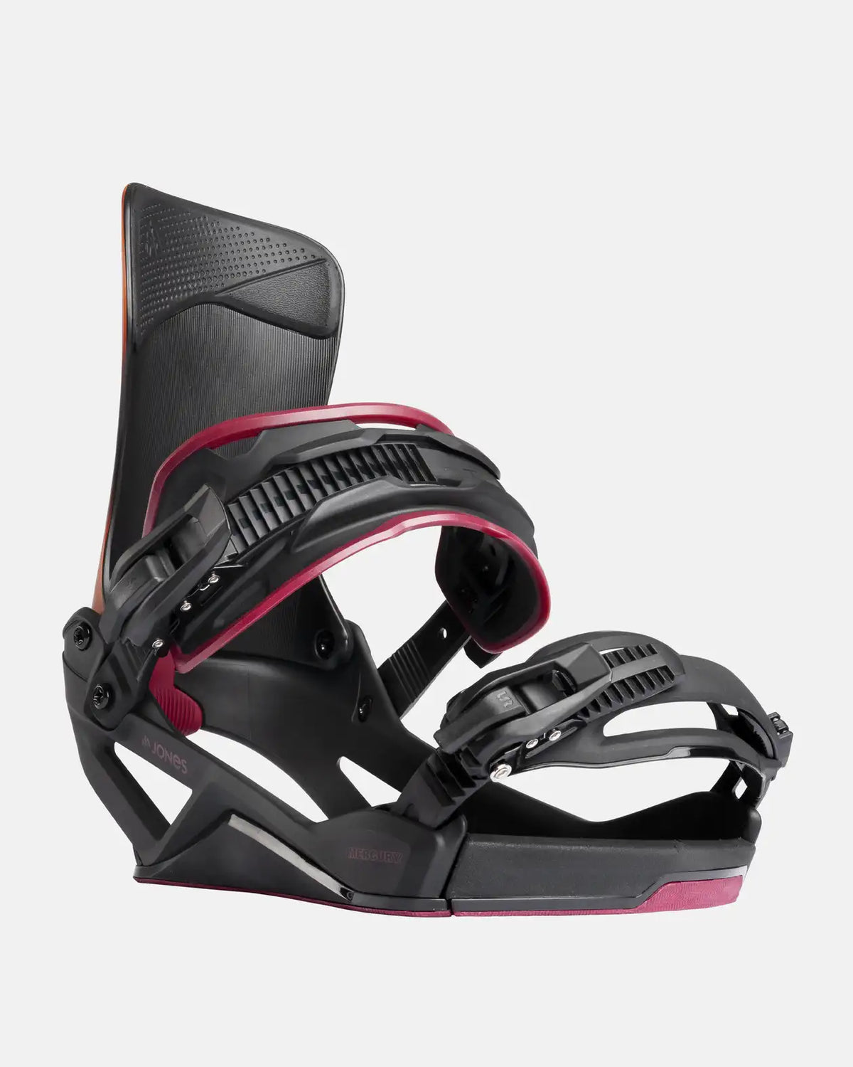 Jones Mercury FASE Snowboard Binding Borealis Black/Pink side