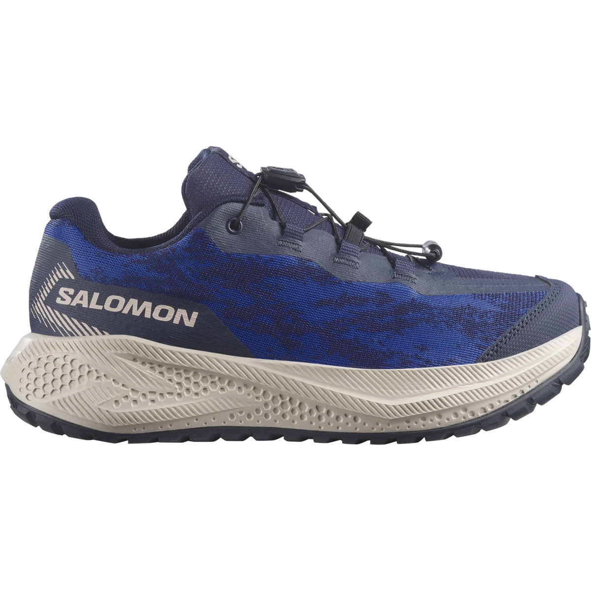 Salomon Aero GRVL Waterproof Kids' - Maritime Blue / Silver Cloud