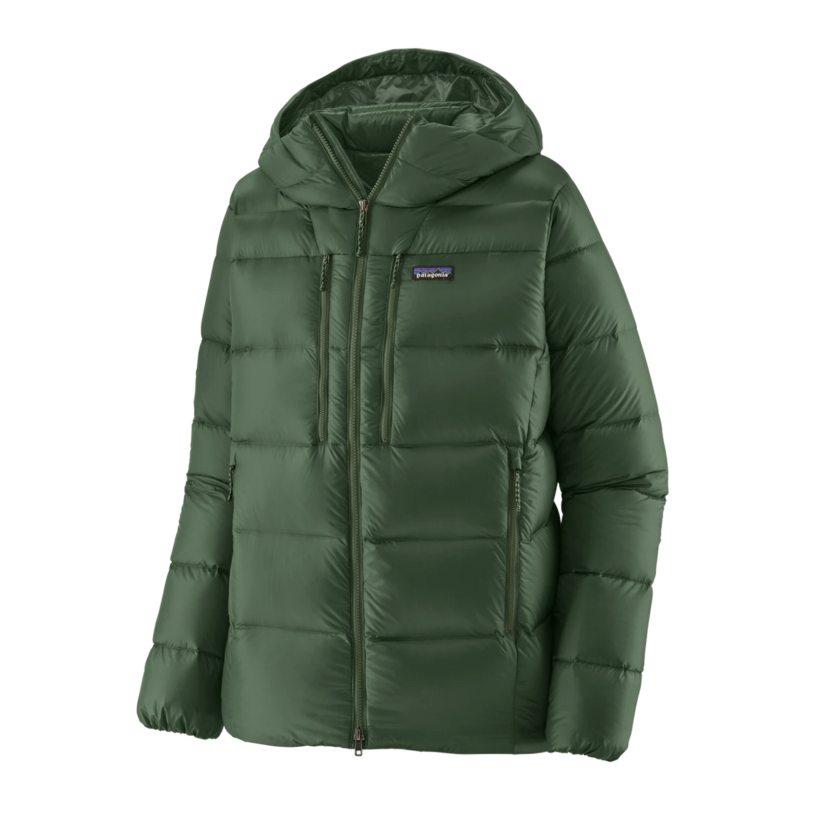 Patagonia Fitz Roy Down Hoody - Men's - 800-Fill Down Insulated Hooded Jacket - CANOPY GREEN