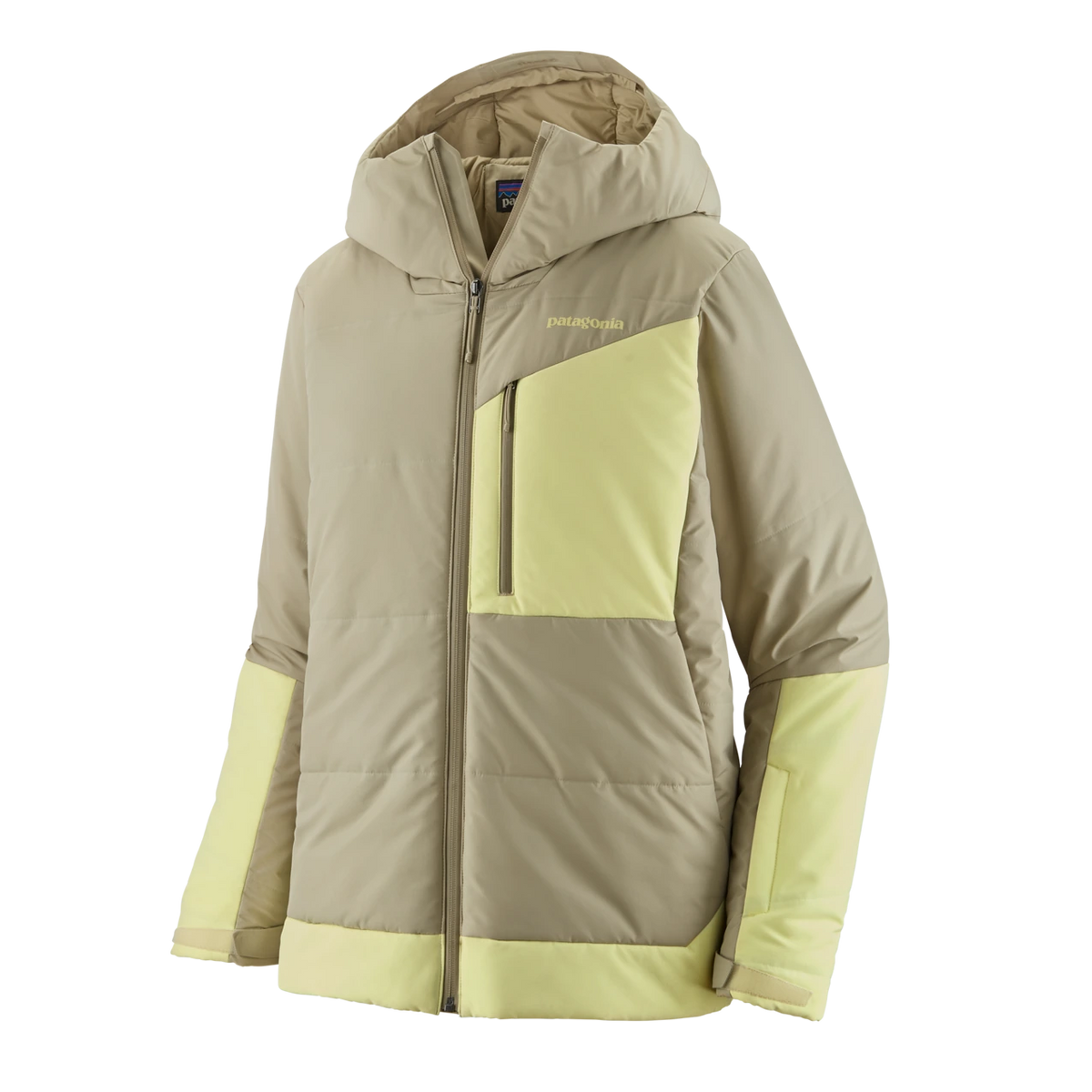 Patagonia Insulated Snowfarer Jacket - Women's - Waterproof Insulated Snow Jacket - WEATHERED STONE