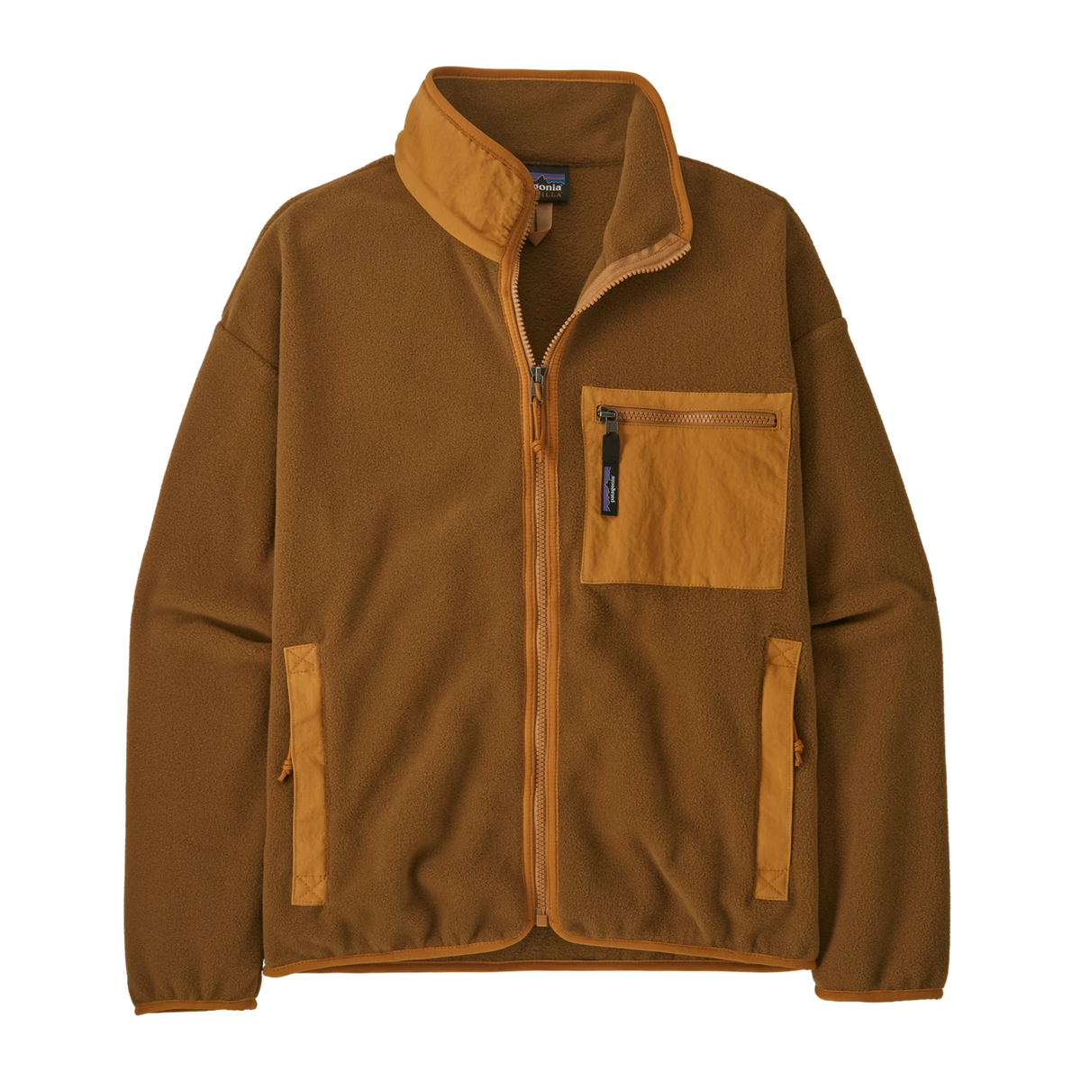 Patagonia Synch Jacket - Women's - Recycled Fleece Jacket - WOLF BROWN