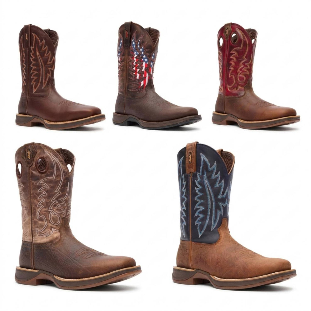 Durango® Rebel™ Square Toe Ultra-Lite Western Boots- Men's