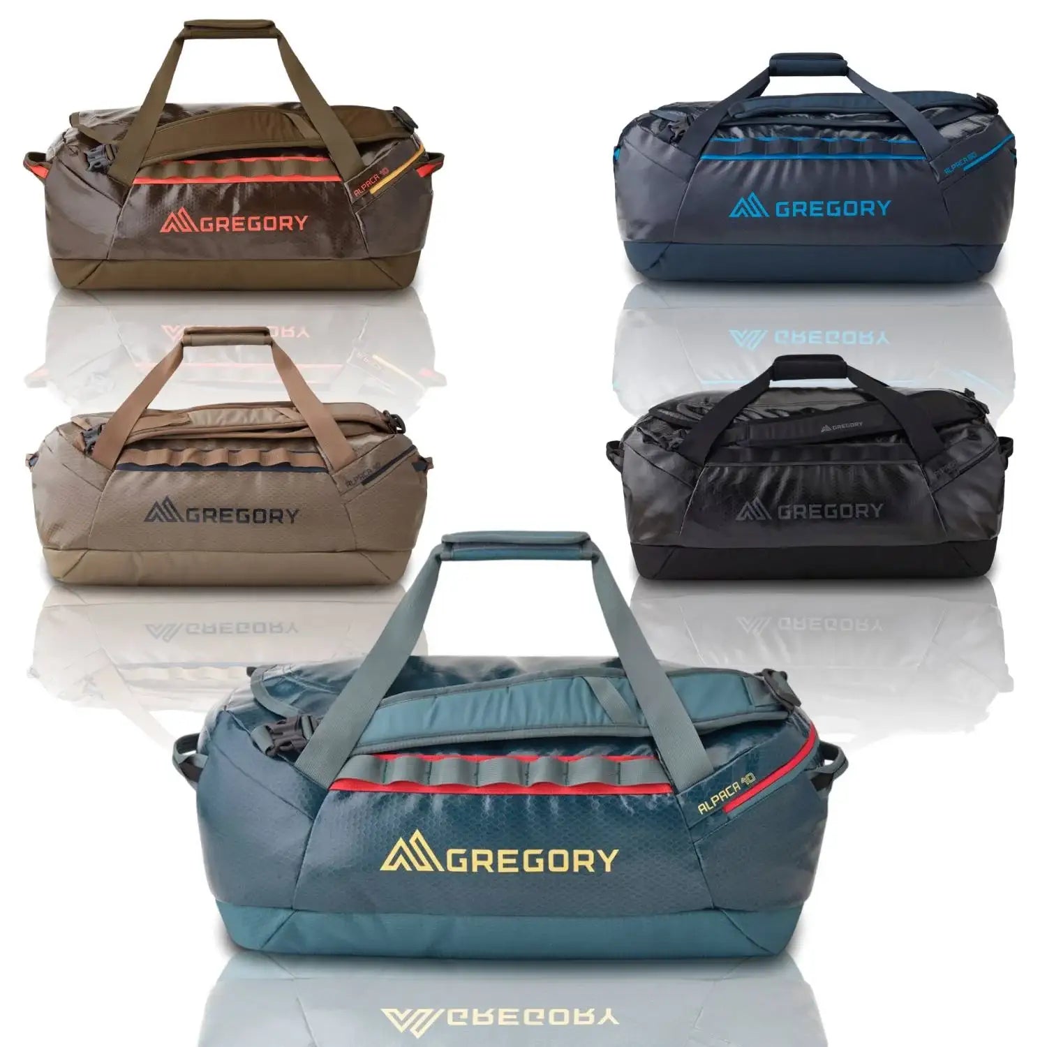 Gregory Alpaca Duffel Bag 40L | 60L | 80L | 100L - Durable Water