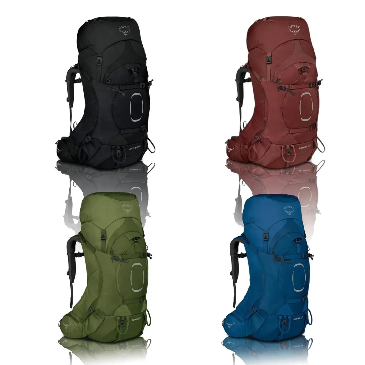 Osprey Aether 55L & Aether 65L Men's Backpacking Pack