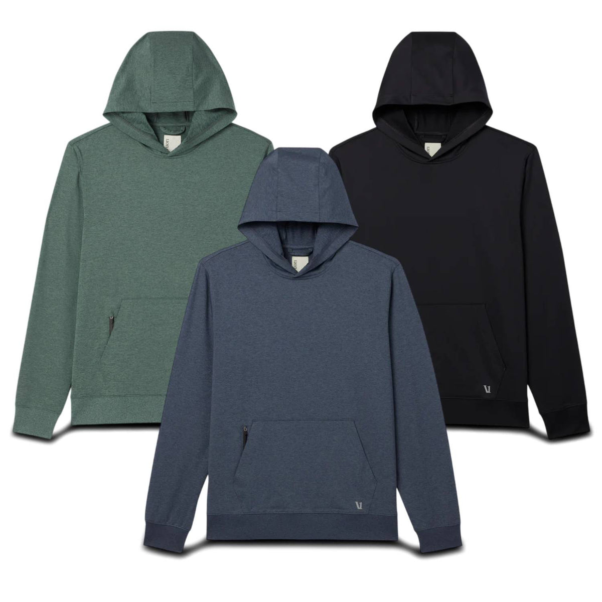 Vuori Sunday Hoodie 2.0 – Men’s Athletic Fit Performance Hoodie