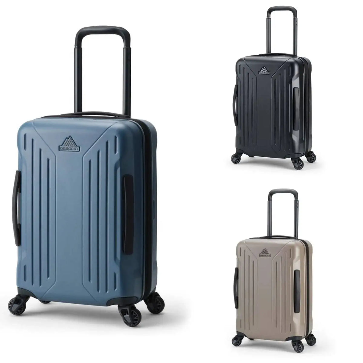 Gregory Quadro Pro 22" Carry-On – Hardside Travel Roller with ActiveShield Gear Compartment