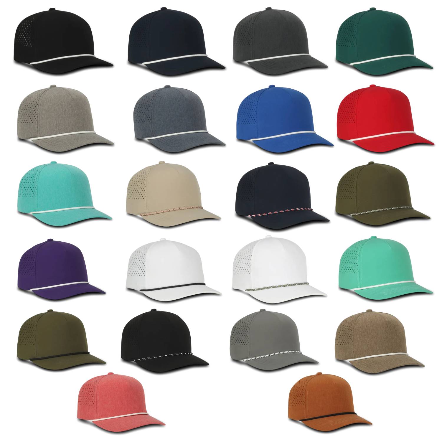 Outdoor Cap 551PF Performance Trucker Cap – High Crown Structured