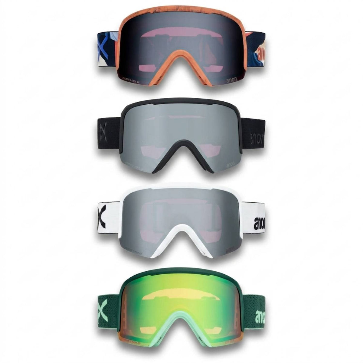 Anon Nesa Goggles + Bonus Lens + MFI Face Mask