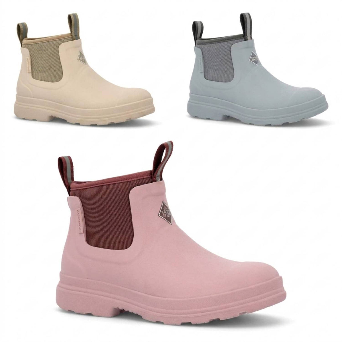 Muck Women’s Rainscape Chelsea Boot – Waterproof Slip-On Rain Boots with Lightweight Comfort & Everyday Style