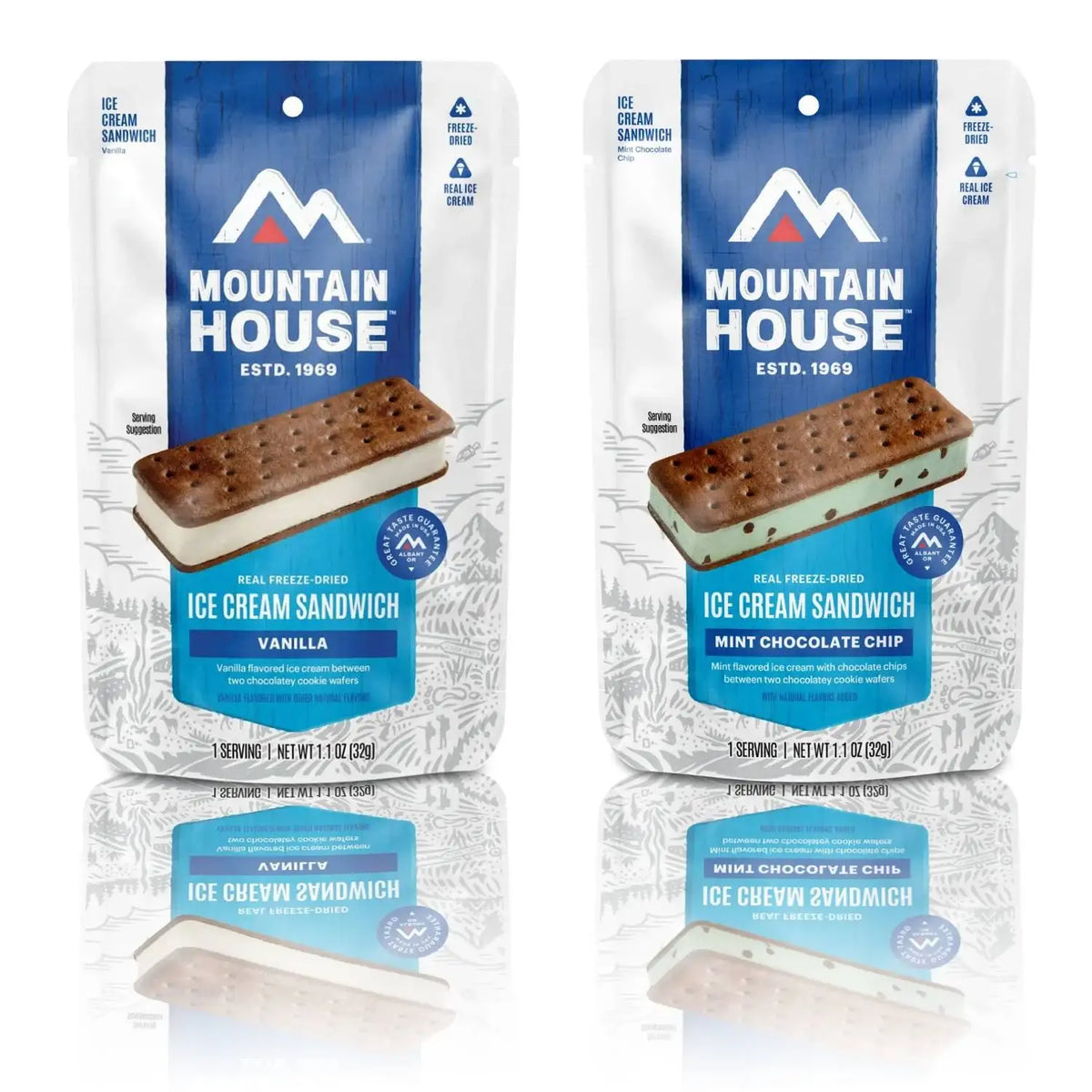 Mountain House Ice Cream Sandwich - Vanilla