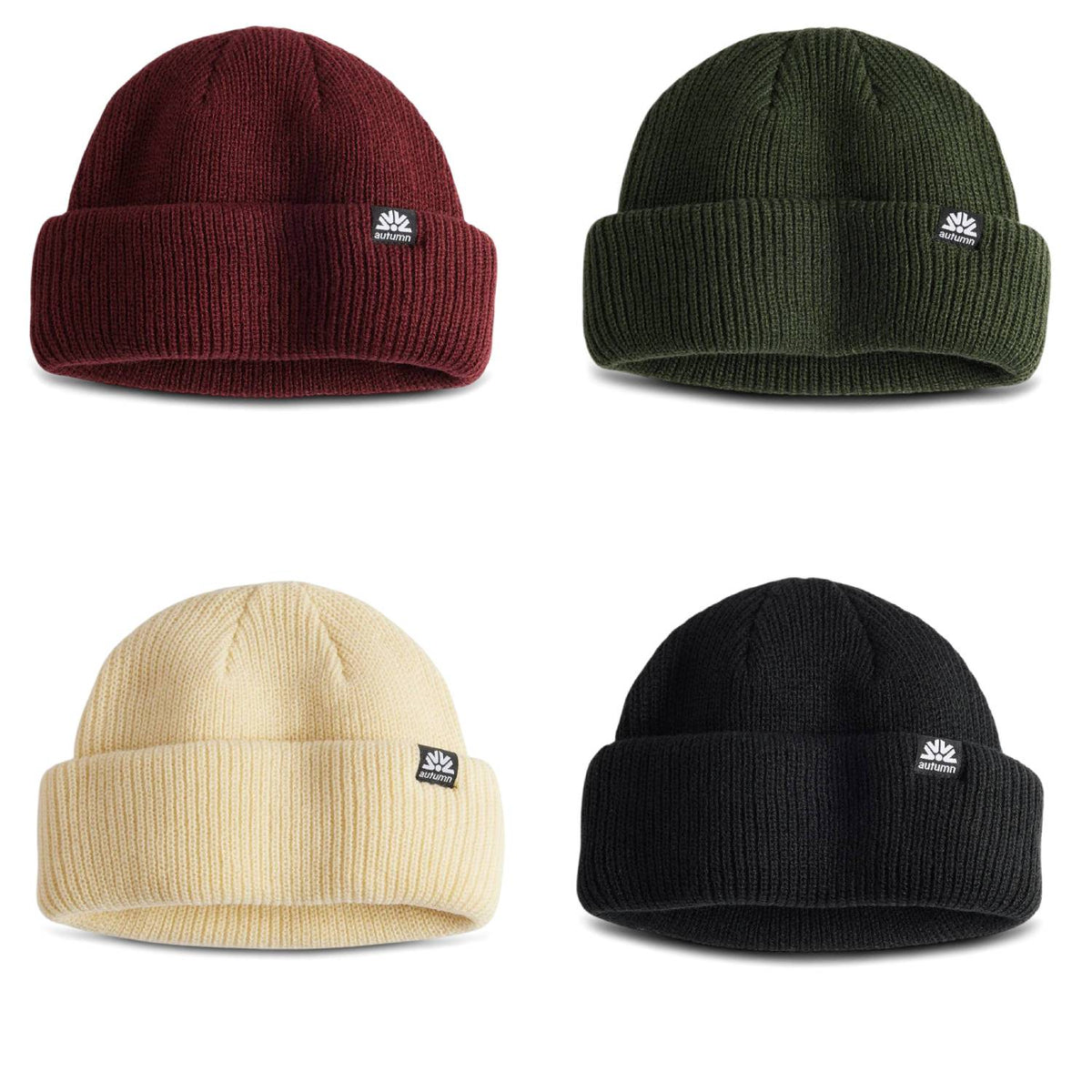 Autumn Double Roll Beanie