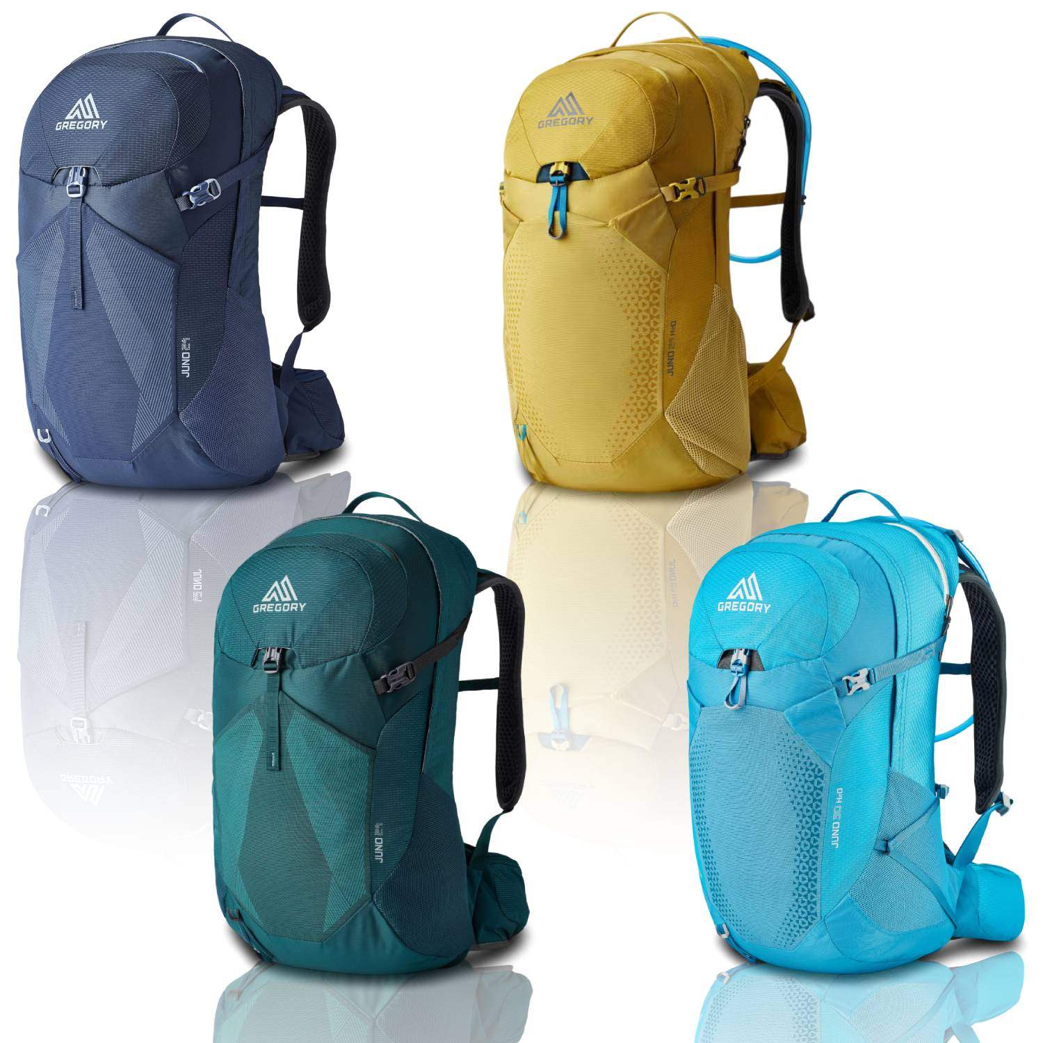 Gregory Juno Daypack 24L | 30L - Women's Ventilated Hiking Backpack with VaporSpan Suspension