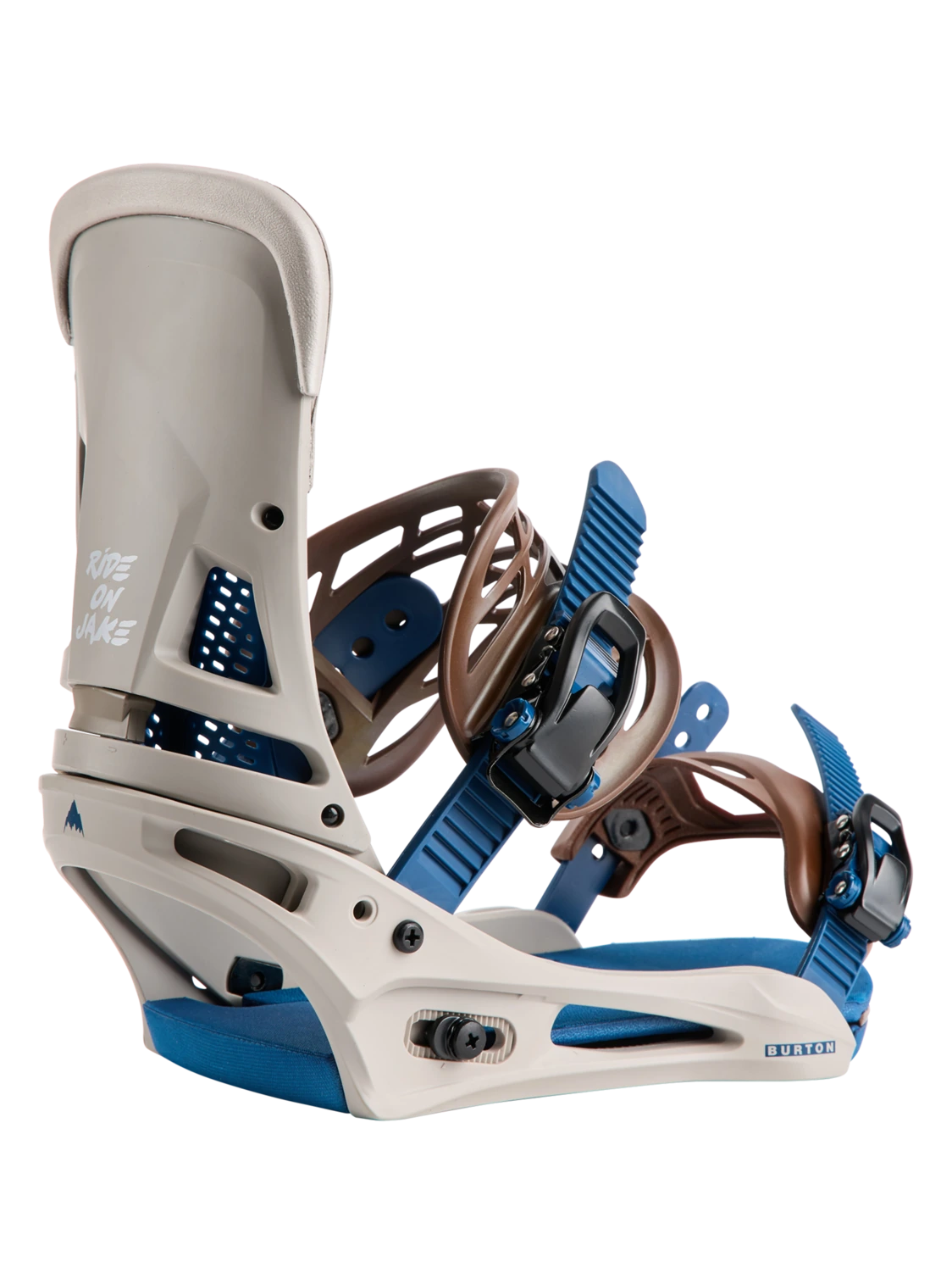 Burton Malavita Snowboard Bindings - Men's - WARM GRAY