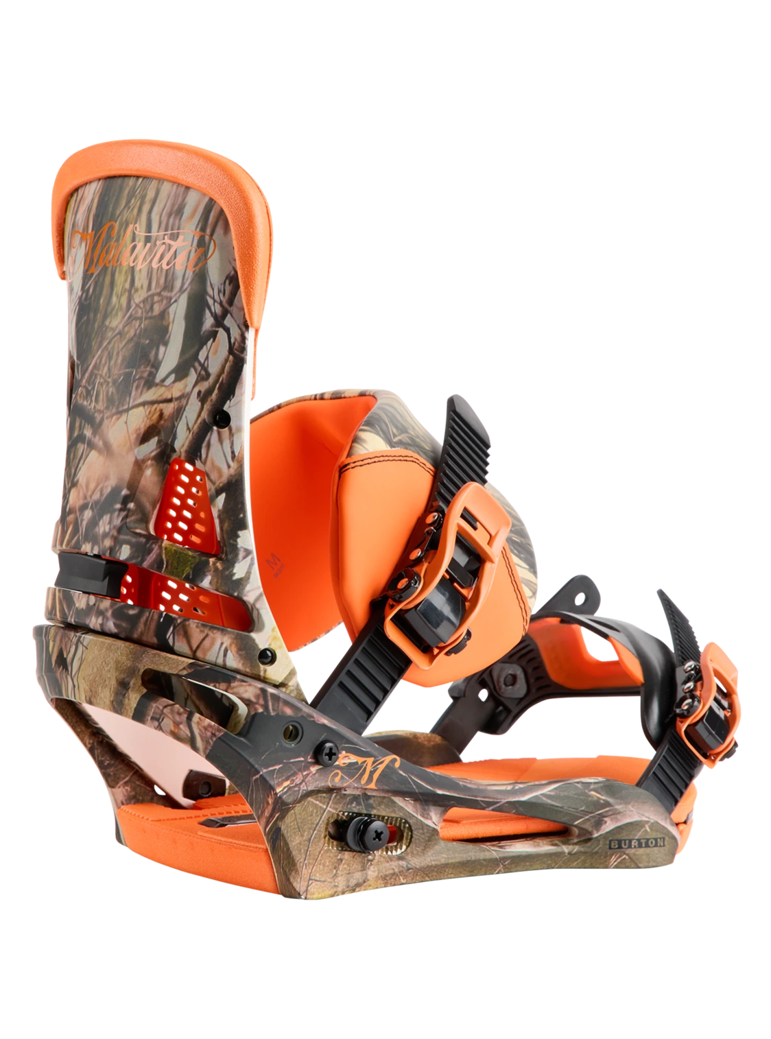 Burton Malavita X Snowboard Bindings - Men's - CAMO