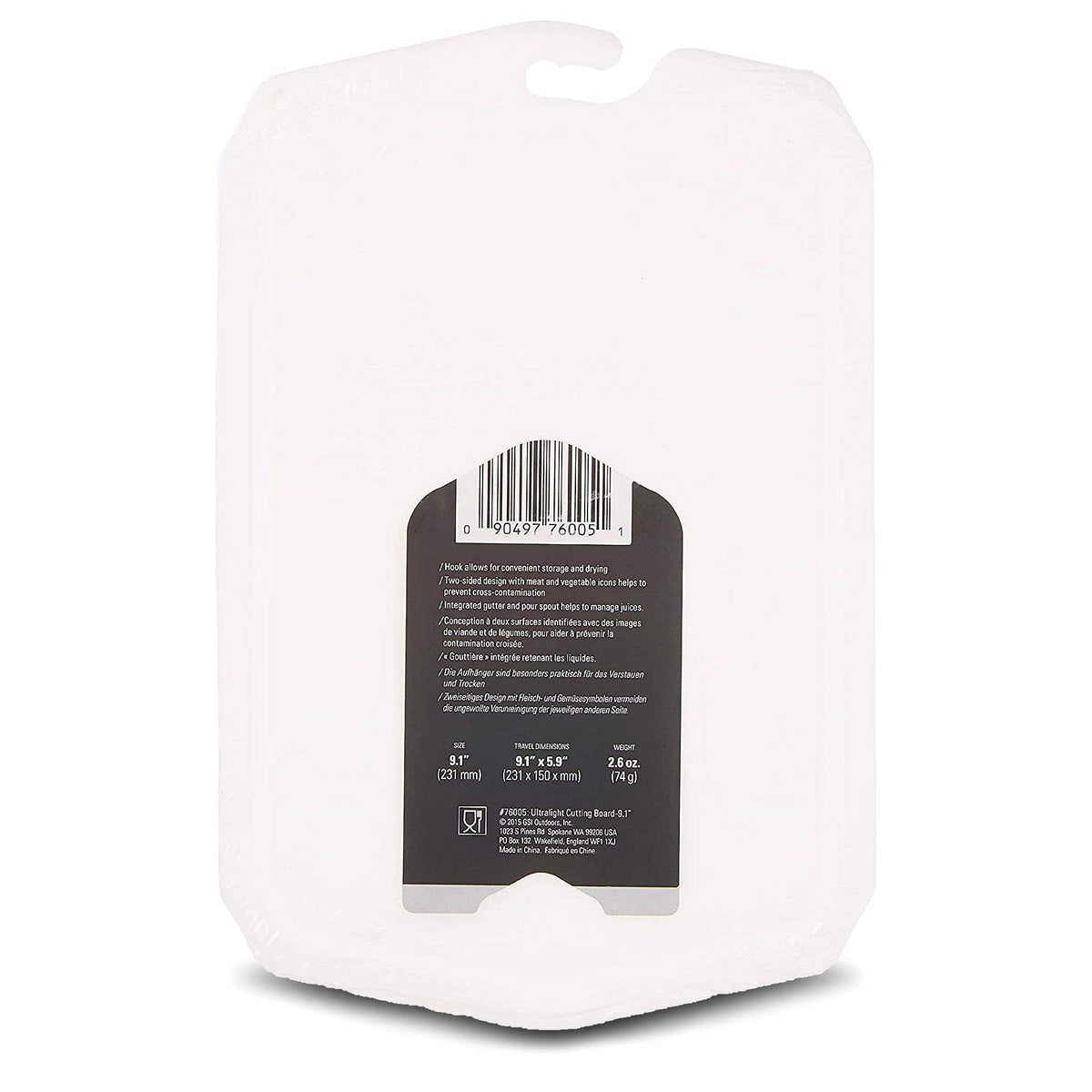 GSI Outdoors ULTRALIGHT CUTTING BOARD SMALL - GSI Outdoors - Ridge & River