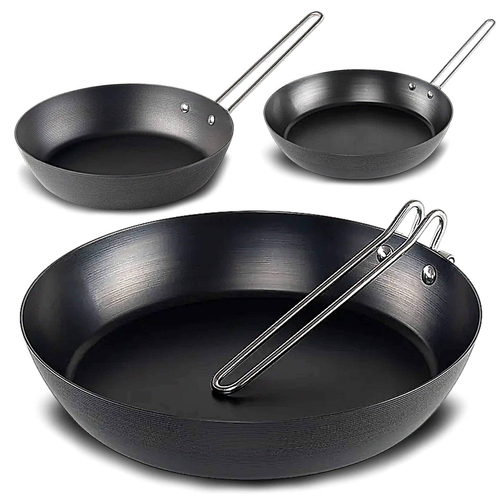 GSI Outdoors Steel Nonstick Frypan for Backpacking and Camping