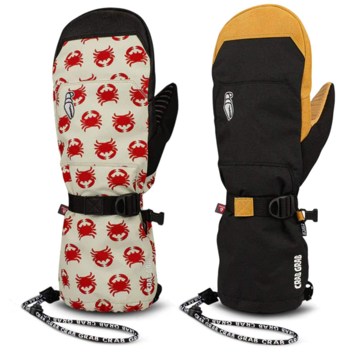 Crab Grab Cinch Mitt - All-Season Gauntlet Mittens for Ultimate Versatility and Performance