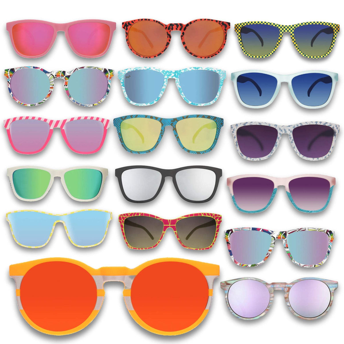 Goodr 2024 Limited Edition Sunglasses in several colors and prints