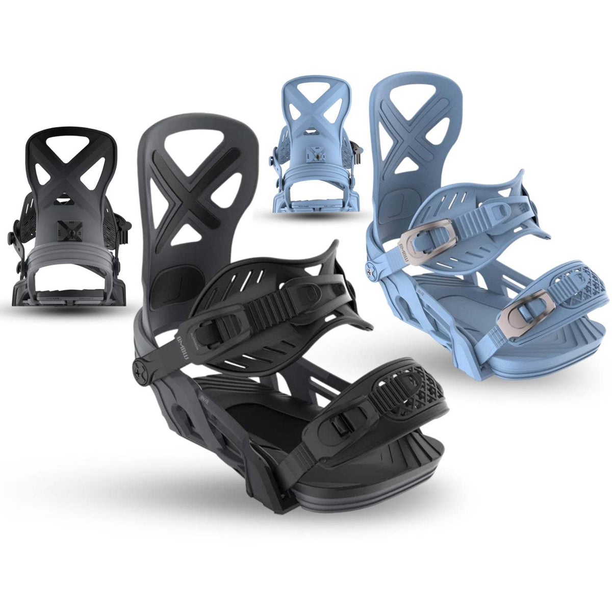Bent Metal Anvil Snowboard Bindings - Men's 2025 | Built for freestyle mastery
